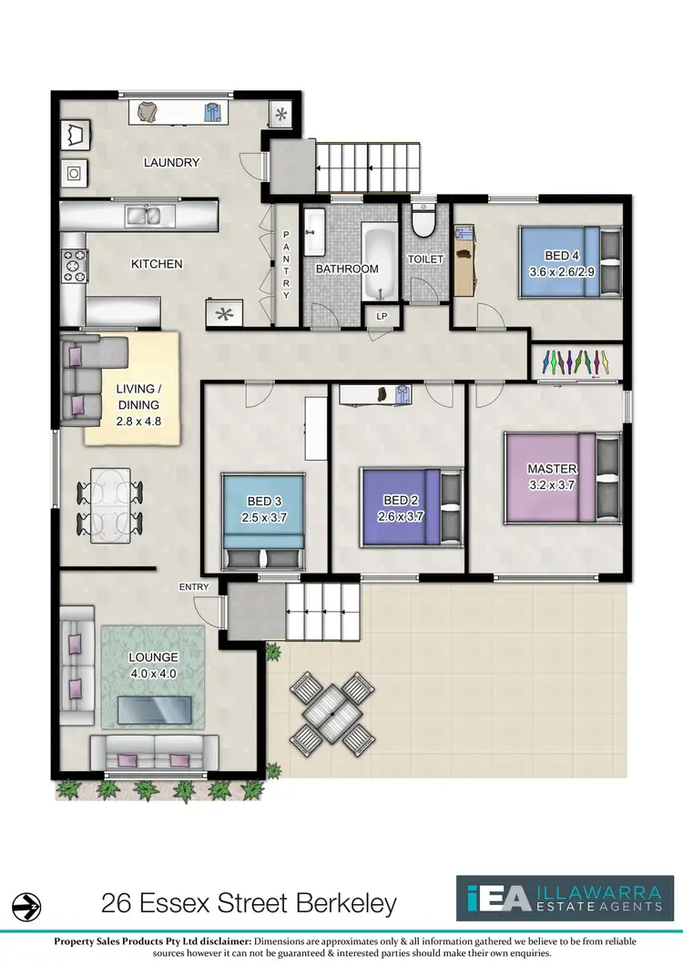 Floorplan of Homely house listing, 26 Essex Street, Berkeley NSW 2506