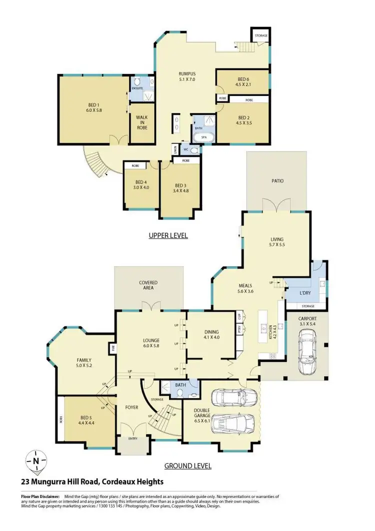 Floorplan of Homely house listing, 23 Mungurra Hill Road, Cordeaux Heights NSW 2526
