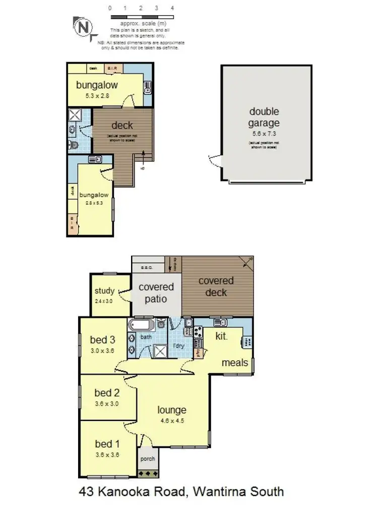 Floorplan of Homely house listing, 43 Kanooka Road, Wantirna South VIC 3152