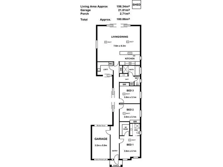 Floorplan of Homely house listing, 11 Manunda Avenue, Windsor Gardens SA 5087