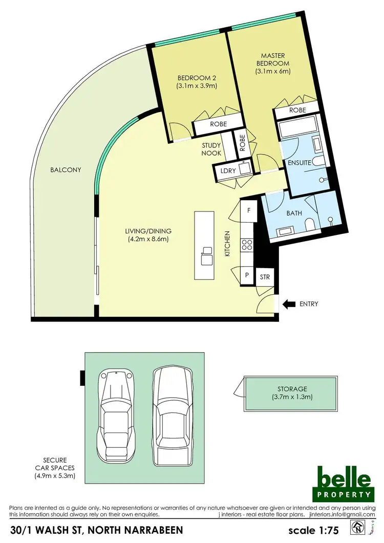 Floorplan of Homely apartment listing, 30/1 Walsh Street, North Narrabeen NSW 2101