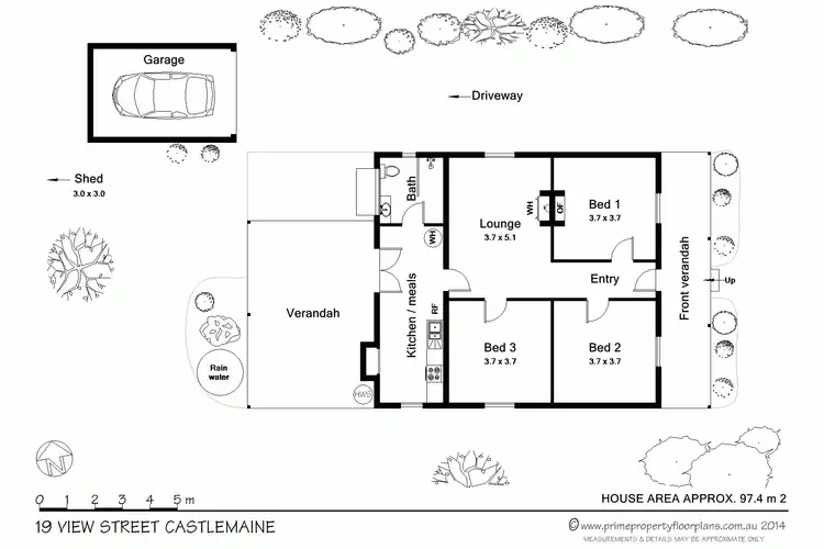 Floorplan of Homely house listing, 19 View Street, Castlemaine VIC 3450