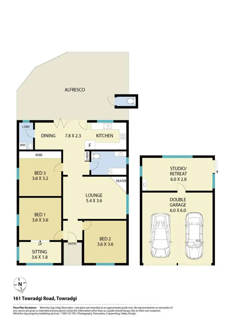 Floorplan of Homely house listing, 161 Towradgi Road, Towradgi NSW 2518