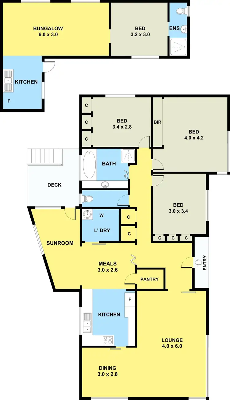 Floorplan of Homely house listing, 68 Moonee Boulevard, Glenroy VIC 3046