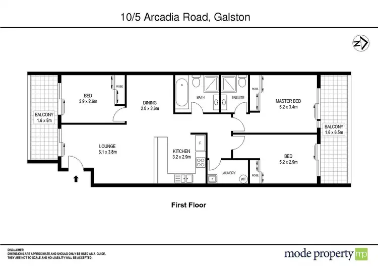 Floorplan of Homely house listing, 5 Arcadia Road, Galston NSW 2159