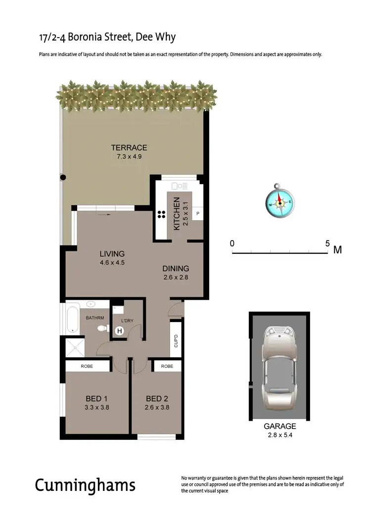 Floorplan of Homely apartment listing, 17/2-4 Boronia Street, Dee Why NSW 2099