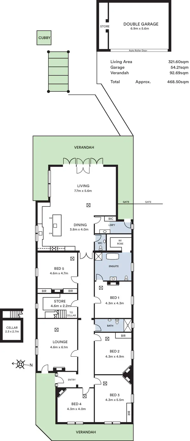 Floorplan of Homely house listing, 3 William Street, Hawthorn SA 5062