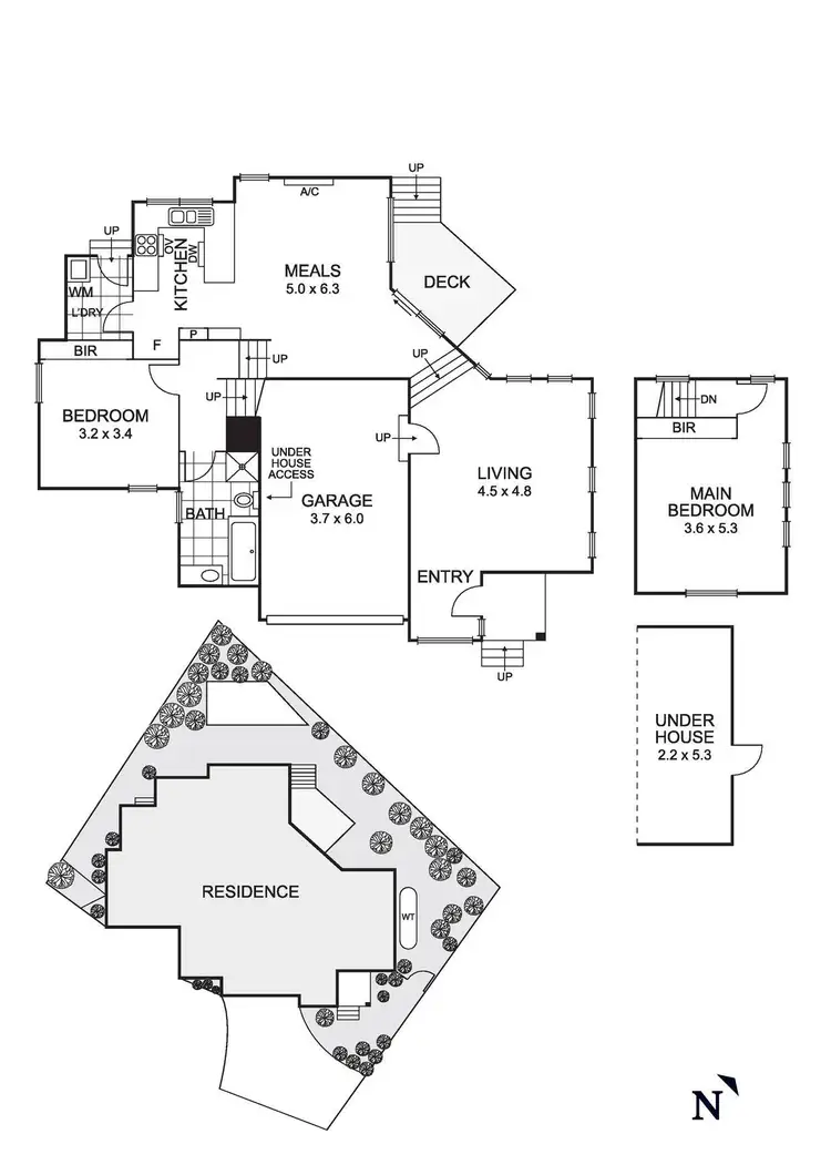 Floorplan of Homely unit listing, 3/33 Luck Street, Eltham VIC 3095