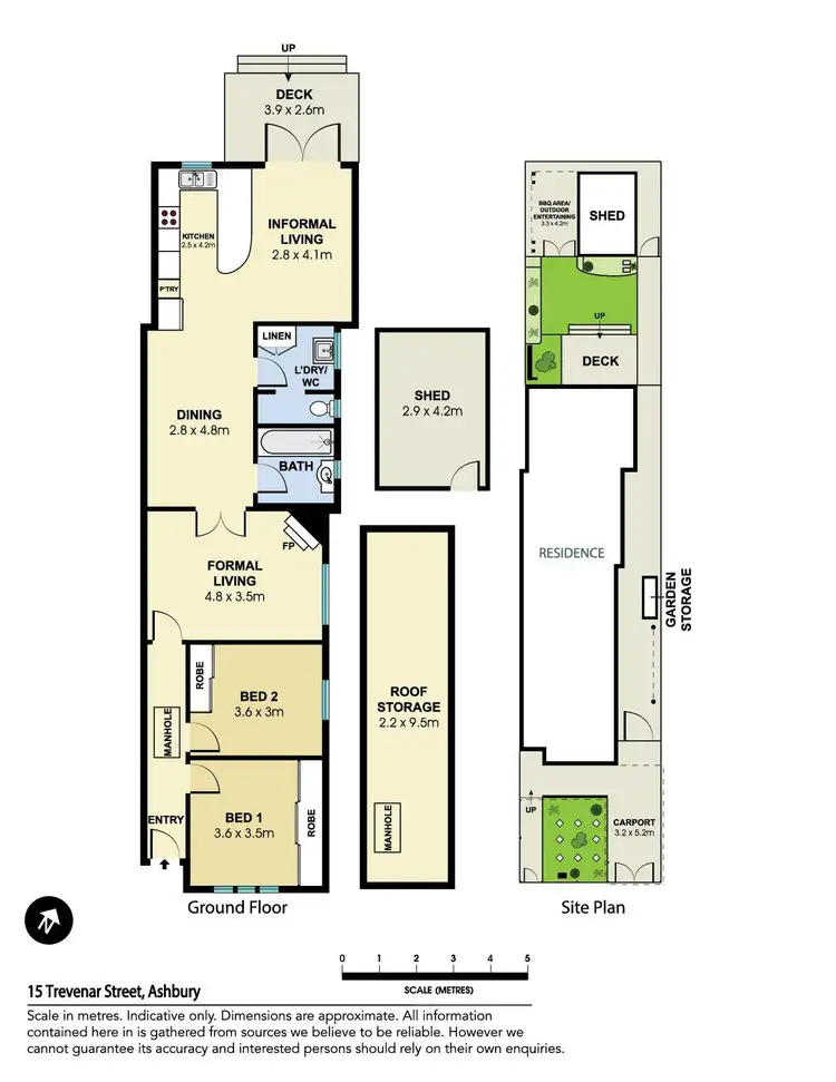 Floorplan of Homely house listing, 15 Trevenar Street, Ashbury NSW 2193