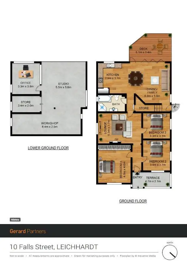 Floorplan of Homely house listing, 10 Falls Street, Leichhardt NSW 2040