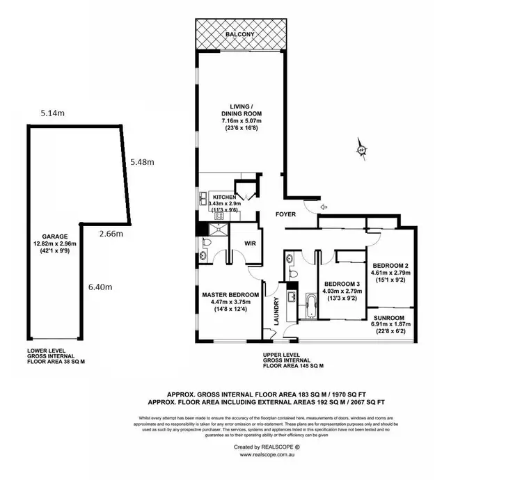 Floorplan of Homely unit listing, 71b/32 Swann Road, Taringa QLD 4068