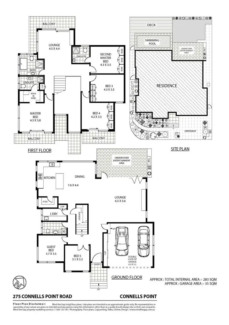 Floorplan of Homely house listing, 275 Connells Point Road, Connells Point NSW 2221
