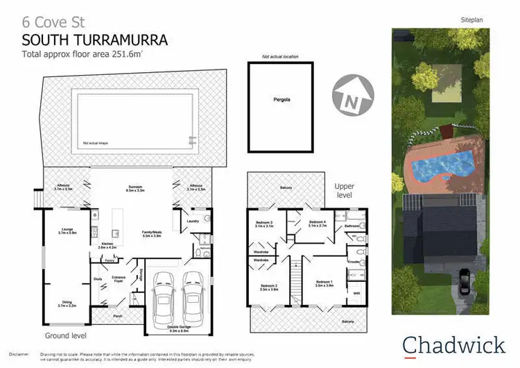 Floorplan of Homely house listing, 6 Cove Street, Turramurra NSW 2074