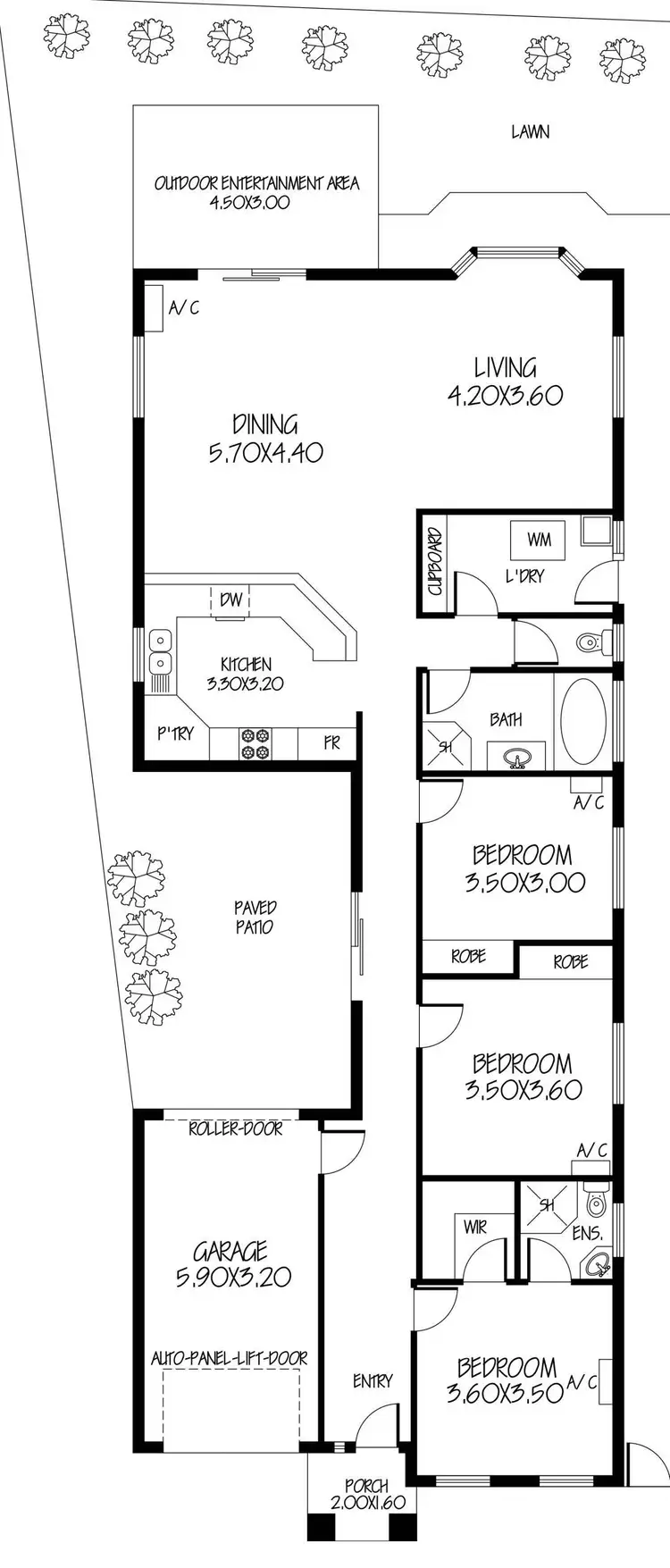 Floorplan of Homely house listing, 19B Trent Avenue, Klemzig SA 5087