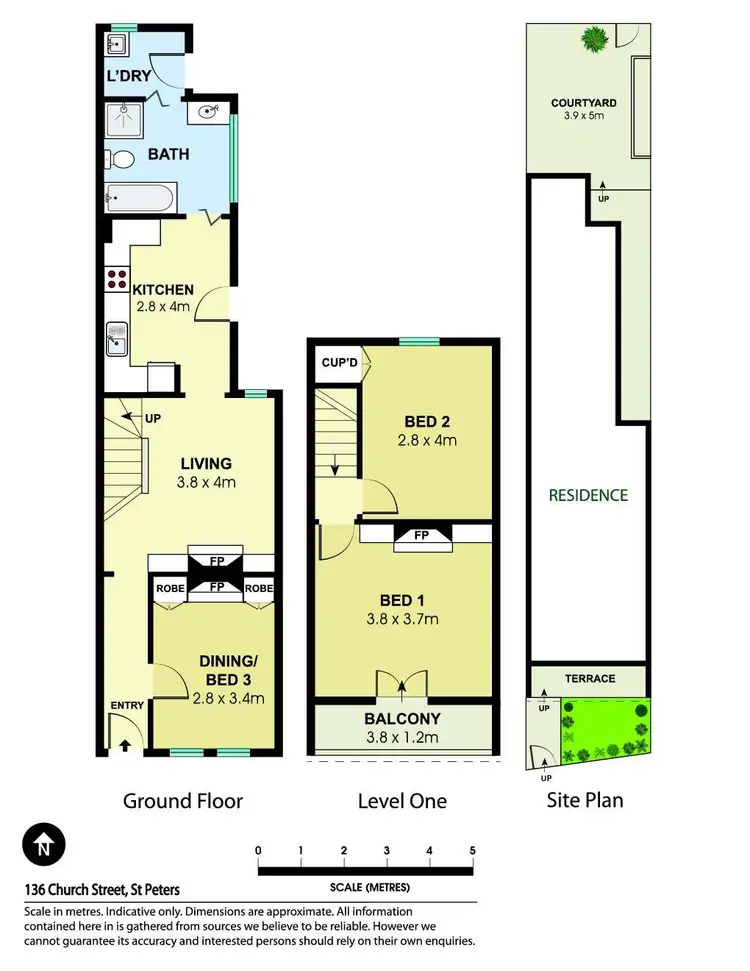 Floorplan of Homely house listing, 136 Church Street, St Peters NSW 2044