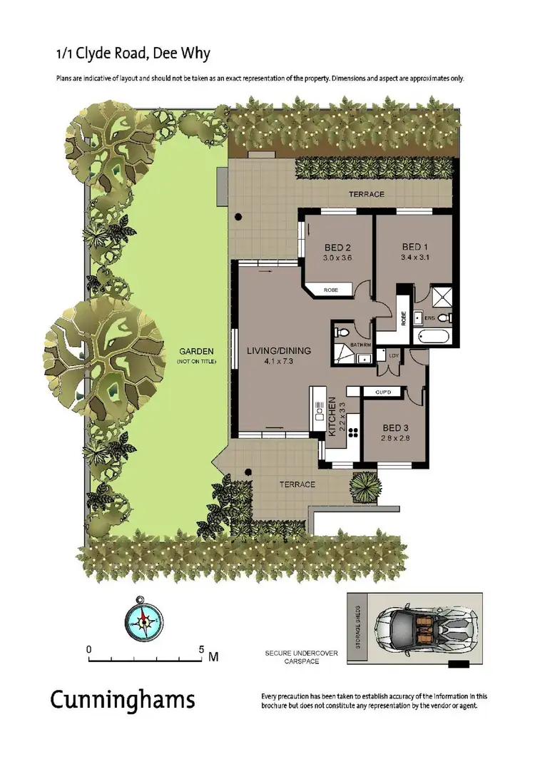 Floorplan of Homely apartment listing, 1/1 Clyde Road, Dee Why NSW 2099