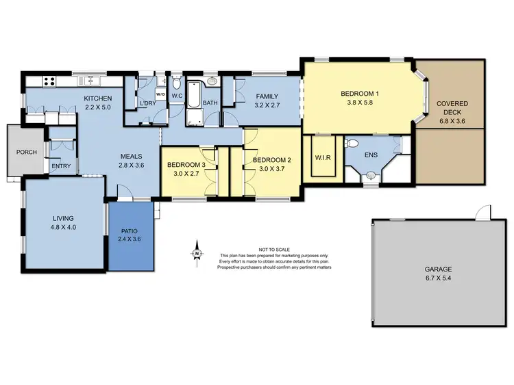Floorplan of Homely house listing, 452b Dorset Road, Boronia VIC 3155