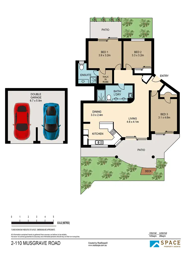 Floorplan of Homely apartment listing, 2/110 Musgrave Road, Red Hill QLD 4059