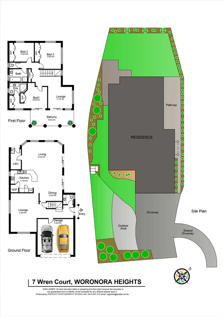 Floorplan of Homely house listing, 7 Wren Court, Woronora Heights NSW 2233