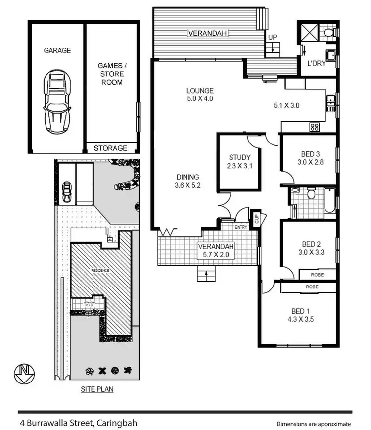 Floorplan of Homely house listing, 4 Burrawalla Road, Caringbah NSW 2229
