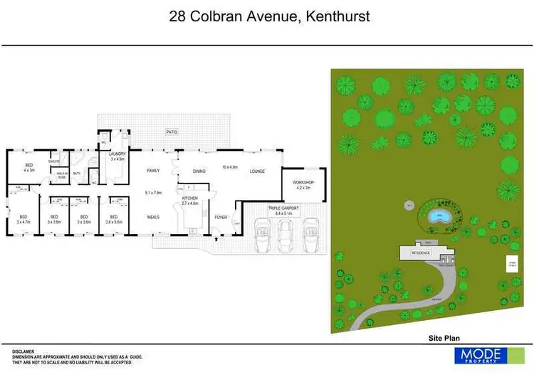 Floorplan of Homely house listing, 28 Colbran Avenue, Kenthurst NSW 2156
