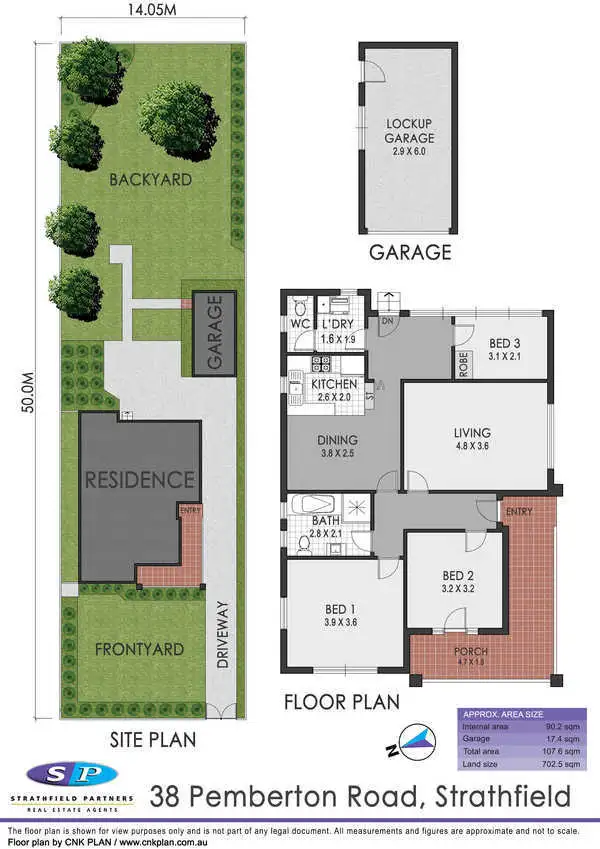 Floorplan of Homely house listing, 38 Pemberton Road, Strathfield NSW 2135