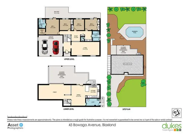 Floorplan of Homely house listing, 45 Bowaga Avenue, Blaxland NSW 2774