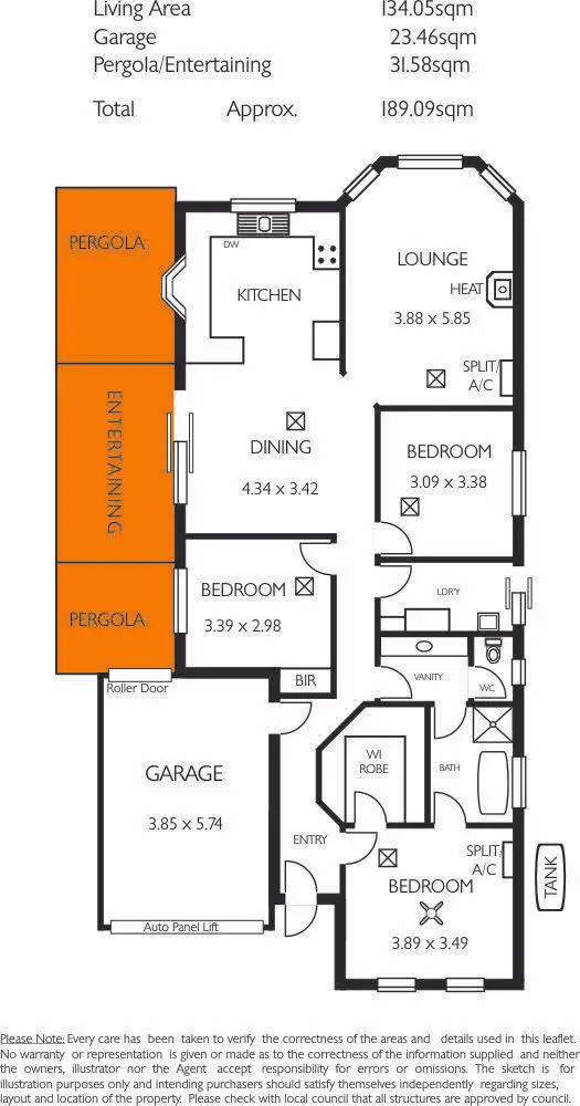 Floorplan of Homely house listing, 16 Noble Terrace, Allenby Gardens SA 5009
