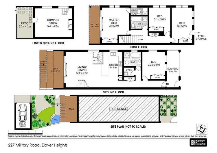 Floorplan of Homely house listing, 227 Military Road, Dover Heights NSW 2030