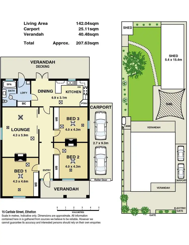 Floorplan of Homely house listing, 15 Carlisle Street, Ethelton SA 5015