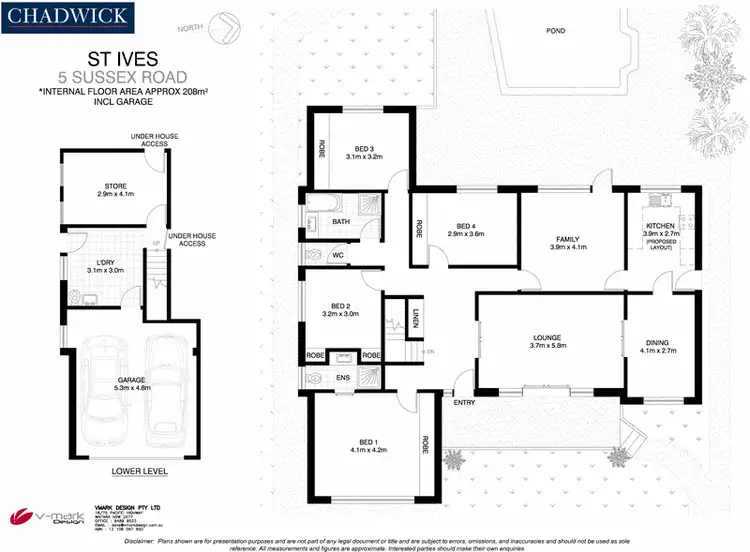 Floorplan of Homely house listing, 5 Sussex Road, St Ives NSW 2075