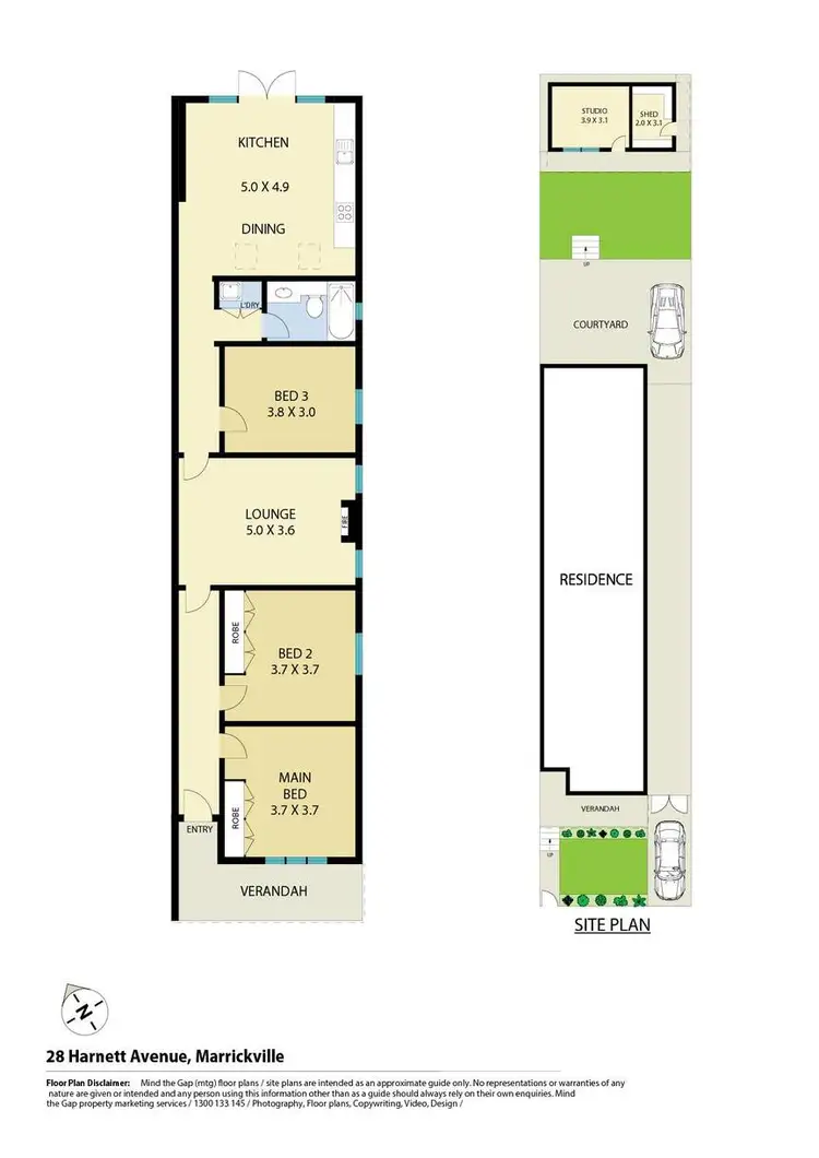 Floorplan of Homely house listing, 28 Harnett Avenue, Marrickville NSW 2204