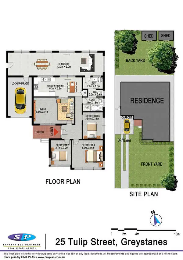 Floorplan of Homely house listing, 25 Tulip Street, Greystanes NSW 2145