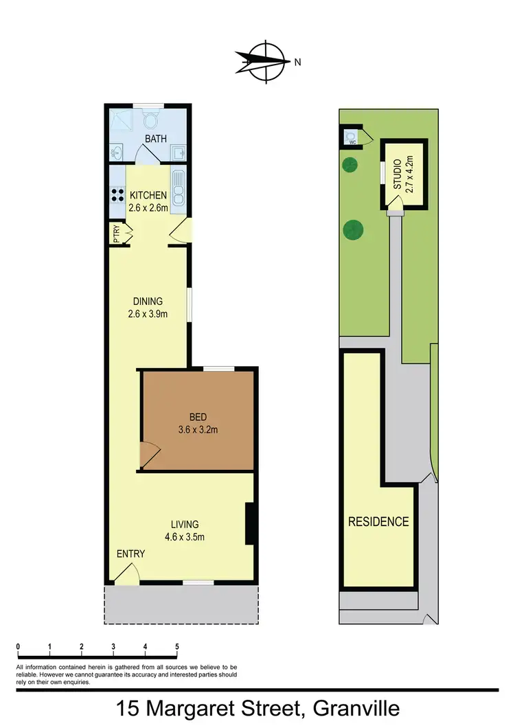 Floorplan of Homely house listing, 15 Margaret Street, Granville NSW 2142