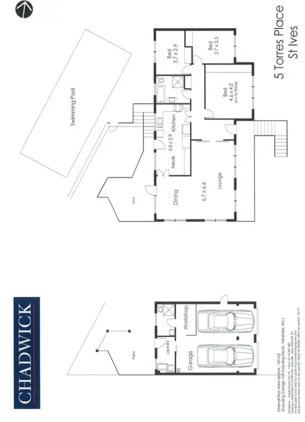 Floorplan of Homely house listing, 5 Torres Place, St Ives NSW 2075