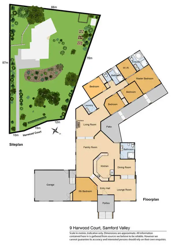 Floorplan of Homely house listing, 9 Harwood Court, Samford Valley QLD 4520
