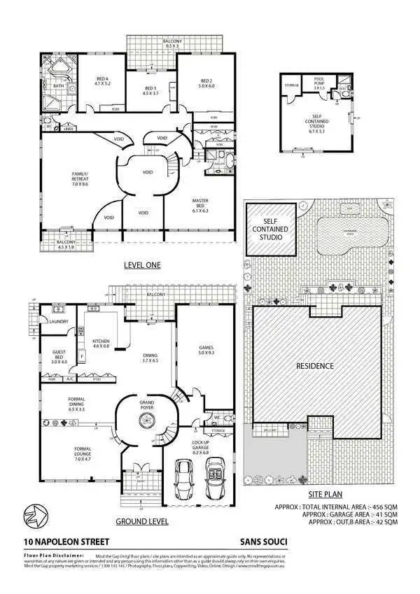 Floorplan of Homely house listing, 10 Napoleon Street, Sans Souci NSW 2219