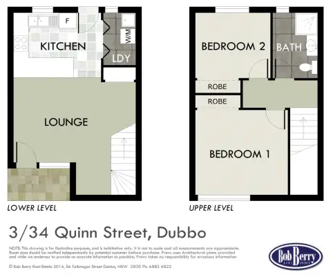 Floorplan of Homely block of units listing, 34 Quinn Street, Dubbo NSW 2830