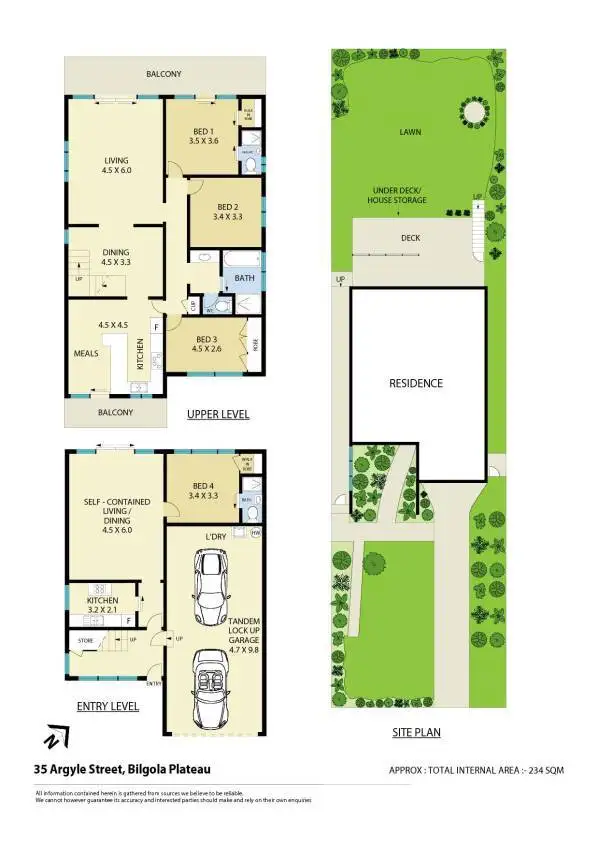 Floorplan of Homely house listing, 35 Argyle Street, Bilgola NSW 2107