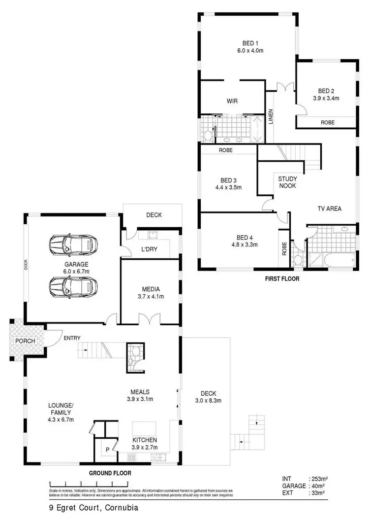 Floorplan of Homely house listing, 9 Egret Court, Cornubia QLD 4130