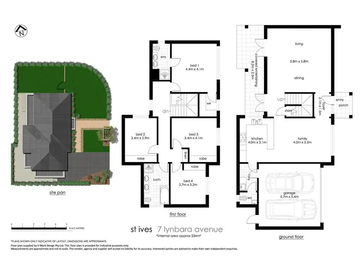 Floorplan of Homely house listing, 7 Lynbara Avenue, St Ives NSW 2075