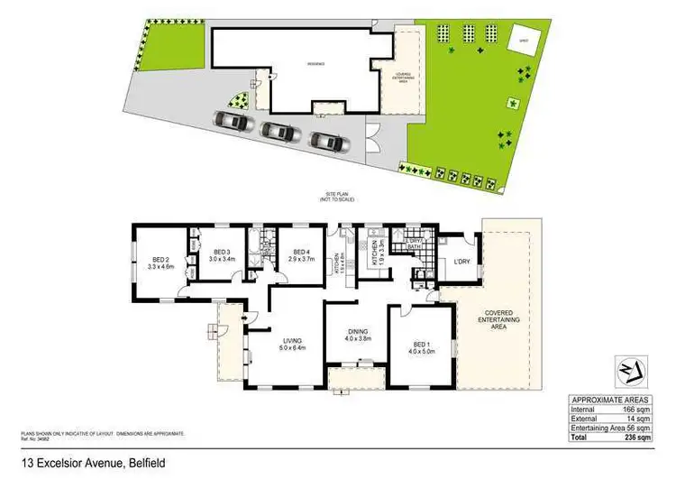Floorplan of Homely house listing, 13 Excelsior Avenue, Belfield NSW 2191