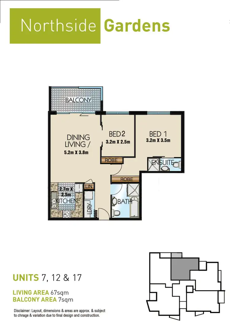 Floorplan of Homely unit listing, 41-43 Lachlan Street, Liverpool NSW 2170