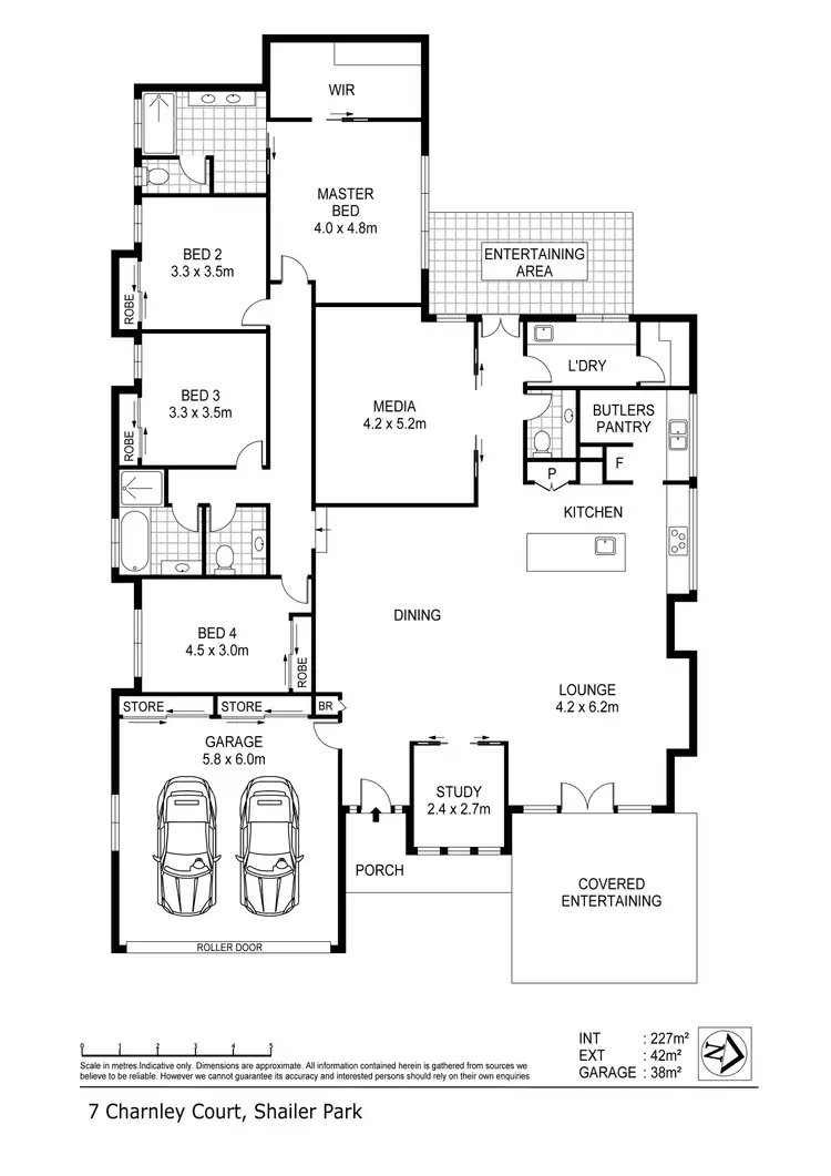 Floorplan of Homely house listing, 7 Charnley Court, Shailer Park QLD 4128