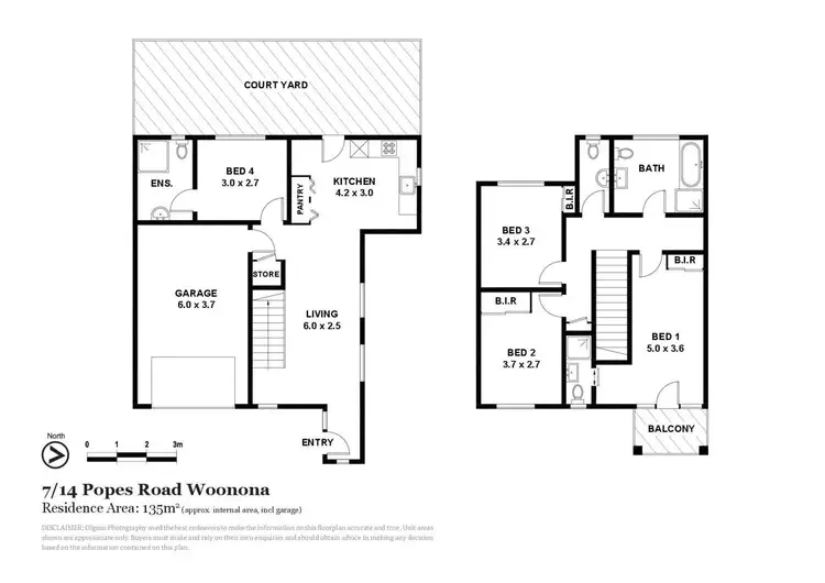 Floorplan of Homely townhouse listing, 7/14 Popes Road, Woonona NSW 2517