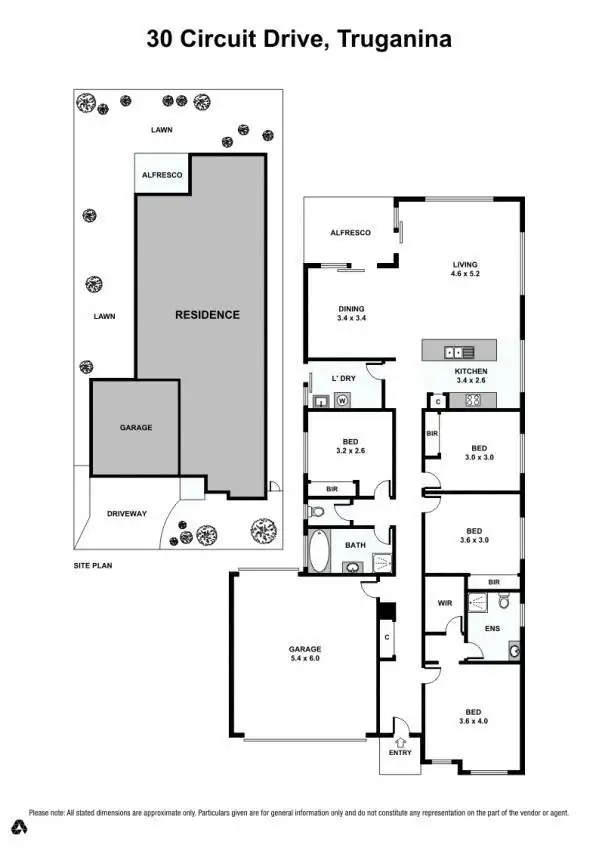 Floorplan of Homely house listing, 30 Circuit Drive, Truganina VIC 3029