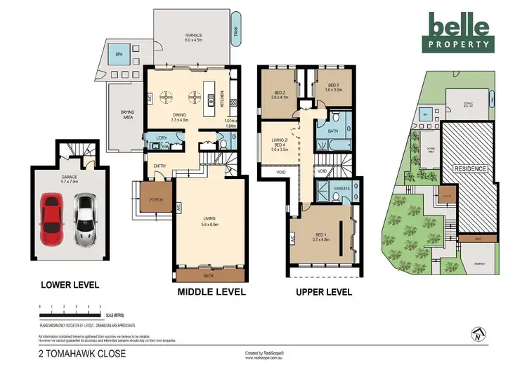 Floorplan of Homely house listing, 2 Tomahawk Close, Murarrie QLD 4172