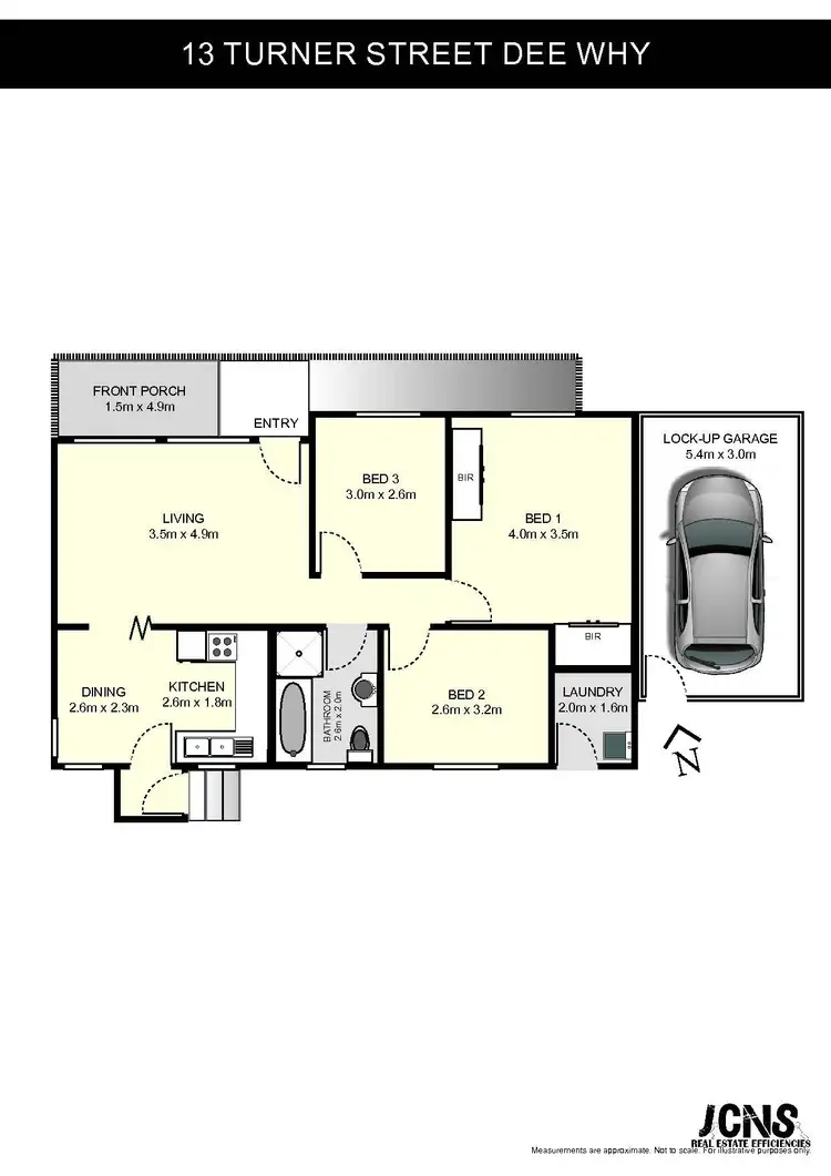 Floorplan of Homely house listing, 13 Turner Street, Dee Why NSW 2099