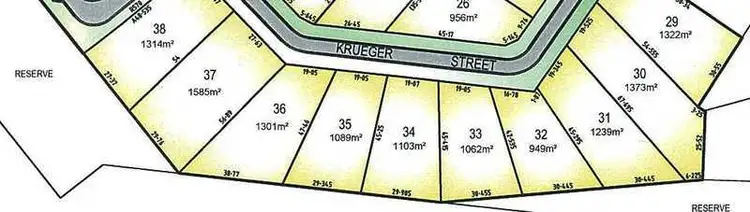 Floorplan of Homely land listing, Lot 35 Krueger Street, Baranduda VIC 3691