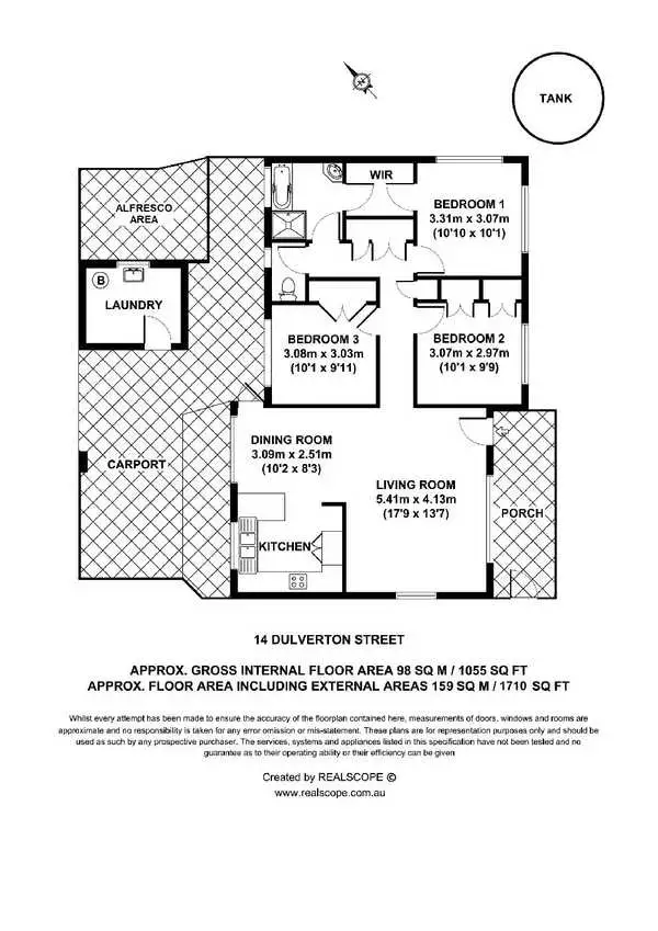 Floorplan of Homely house listing, 14 Dulverton Street, Durack QLD 4077